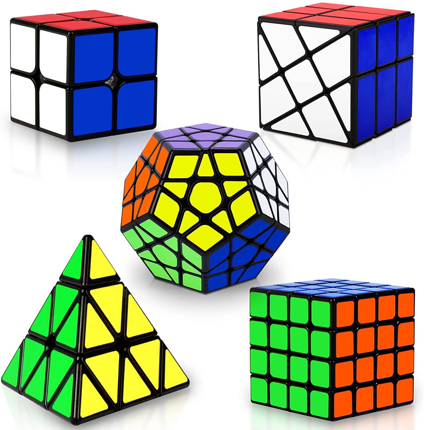 ShengShou 9x9 Megaminx Magic Cube Puzzle Cube Speed Cube For Challenge Black 