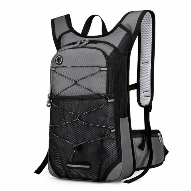 Mochila Para Acampar Mochila de escalada Oxford ligera e impermeable para viajes de oficina (gris) Likrtyny Para Estrenar