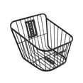 thumbnail image 4 of Cesta trasera de alambre de Metal para bicicleta, accesorios sin cubierta, montaje práctico, cesta de carga de gran capacidad para bicicletas de, 4 of 8