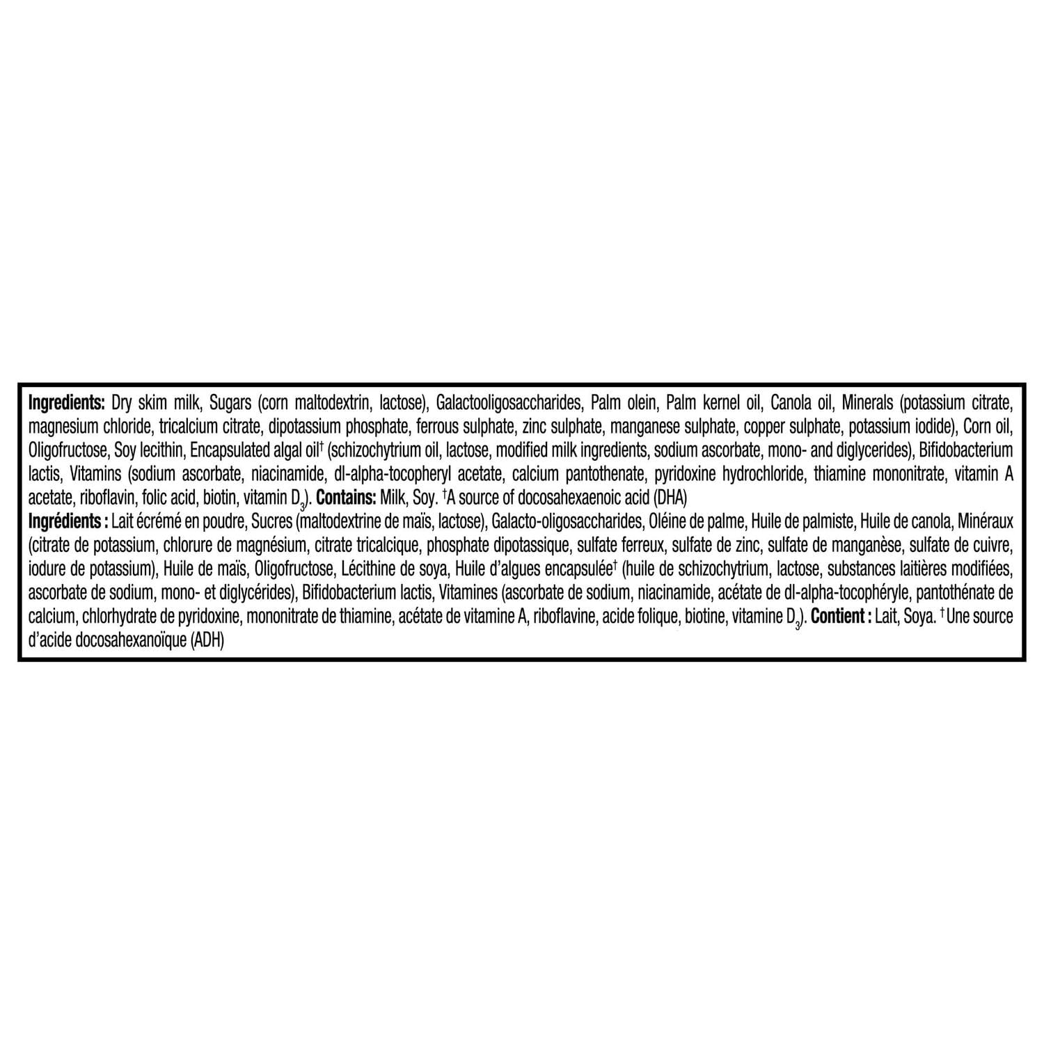Nido 3+, Supplément Nutritionnel pour enfants de 3 ans et plus, Protéines, Fibres, ADH, Fer, Calcium, Probiotiques, Vitamines D et A, Halal, Poudre, Ajoutez simplement de l’Eau 850 g