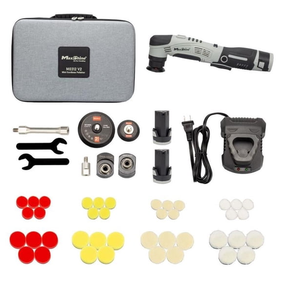 Maxshine M0312 V2 Cordless Hybrid Rotary And DA Polisher
