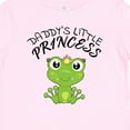 thumbnail image 4 of Inktastic Daddy's Little Princess- Cute Frog Girls Baby T-Shirt, 4 of 5