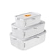 thumbnail image 4 of Naiovety Organizador de nevera, contenedores de plástico con tapa para nevera, congelador, armario de cocina, despensa, soporte de Cocina y Comedor 310L, 4 of 6