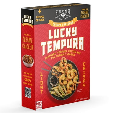 Fire & Smoke Society Lucky Tempura Batter Coating Mix, 10.8 Ounce Box
