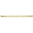 thumbnail image 3 of Floreo 10k Yellow Gold 2.5mm Hollow Cuban Curb Link Chain Necklace - 24 inch, 3 of 5