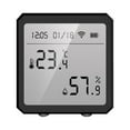 thumbnail image 1 of Tuya Smart WiFi Temperature Humidity Sensor Indoor Hygrometer Thermometer APP Remote Control with LCD Screen, 1 of 8