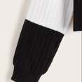 thumbnail image 5 of JINMGG 2026 Fall Winter Plus Size Sweaters for Women,Womens Long Sleeve Hooded Drawstring Contrast Loose Blouse Sweater Tops, 5 of 7
