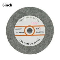 6 Inch 7P Nylon Fiber Polishing Wheel For Metal Rotary Grinding Stone Abarsive Stone Mounted Grinding Wheel For Bench Grinder 180#-9P