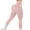 Pink, variant on asjyhkr Yoga Pants Women High Waist Butt Lifting Stretch Tights Casual Breathable Quick Drying Seamless Running Gym Workout Leggings