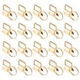 thumbnail image 1 of 40 hebillas de hierro para extremos de cinta, cierres para correa de bolso, hebillas DIY, 1 of 5