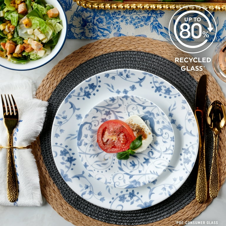 Corelle Darlington 12-Piece Glass Dinnerware Set (Service for 4