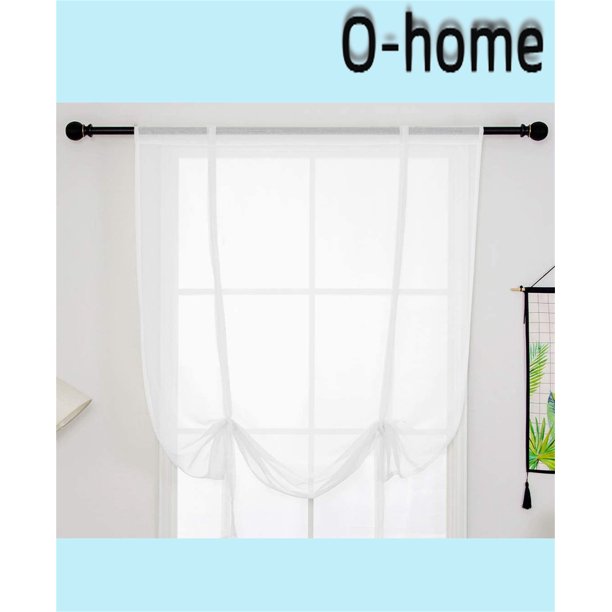 Adjustable Balloon Drapes Treatment for Small Window