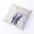 thumbnail image 2 of Mialoley Unique Ananas Animaux Imprimé Carré Décoratif Housse de Coussin, 2 of 5
