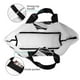 thumbnail image 4 of Fotbe Fluid Black White Paint Swirls Bolsa Tote Estética de Lona con Estampado para Mujer - Bolsa Reutilizable de Hombro Casual para Vacaciones, Compras, Trabajo y Gimnasio, 4 of 8