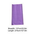thumbnail image 3 of ​​Solid Color Disposable Tablecloth 54x108 Inch PEVA Material Water Oil Proof Cover for Party Banquet, Single Use Table Skirt Protector​​Plastic Tablecloths for Rectangle Tables, 3 of 7