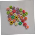 thumbnail image 3 of WHAMVOX Creative Resin Flower Shaped Push Pins Assorted Colors for Office School Use with Metal Base, 3 of 8