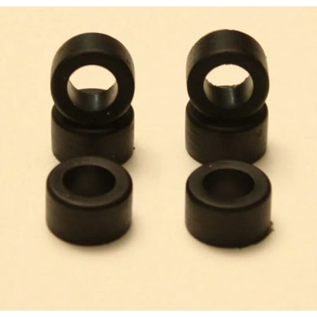 6 Rear Tires for AFX Magna-traction Slot Cars Aurora !!!