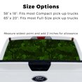 thumbnail image 4 of Rear Window Decal for Trucks – Green Hexa Camo 65 x 20 Inches, Weatherproof Perforated Vinyl See-Through Graphic, Fits Most Pickup Trucks & SUVs, 4 of 7