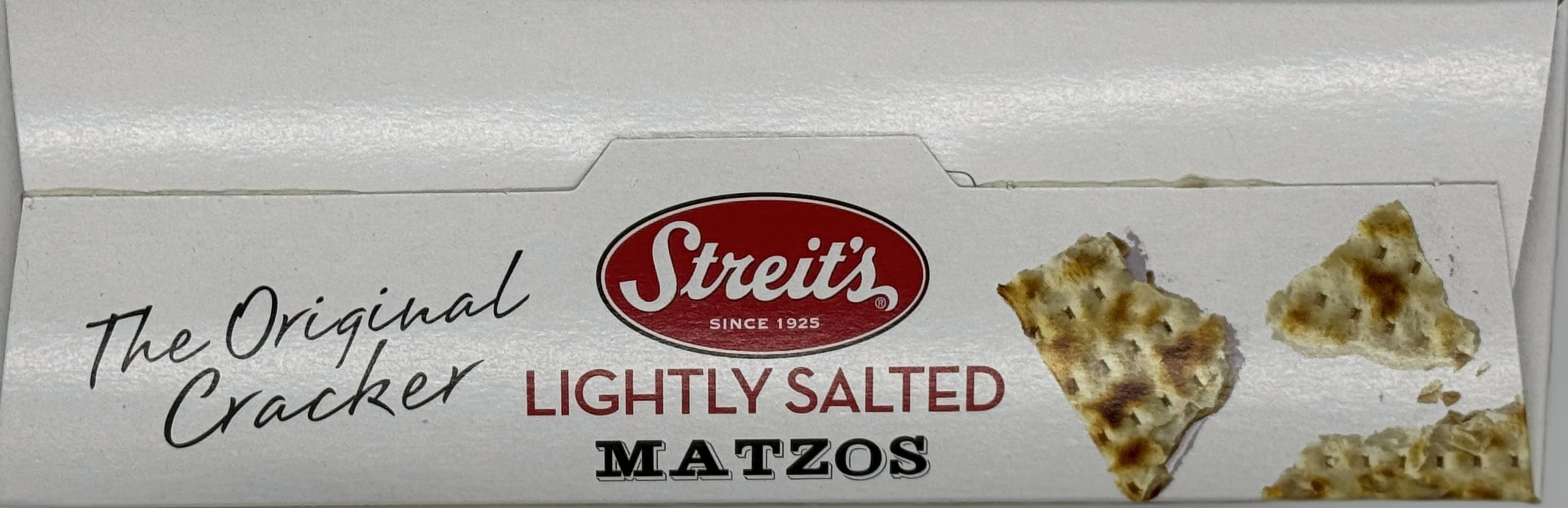 (3 pack) Streit's Lightly Salted Matzos, 11 oz