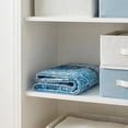 thumbnail image 6 of Wondiair 5x7 Area Rug, Ultra Soft Plush, Machine Washable, Non-Slip, Dusty Blue Floral Floor Rug for Living Room, Bedroom, Dining Room, Hallway, 6 of 10
