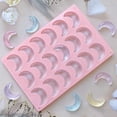 thumbnail image 1 of Silicone Ice Cube Mold Moon Shape Tray for Freezer Chocolate Candy Making DIY Resin Crafts Flexible Non Stick Reusable for Cocktails Drinks Party Home Kitchen Baking Accessories, 1 of 7