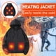 thumbnail image 5 of Fiudx Liquidación de ofertas flash Diseño ergonómico de la batería larga de la alta capacidad de la vida útil de la batería de la sudadera con capucha calentada de moda., 5 of 7