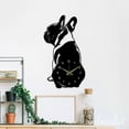 thumbnail image 3 of Handmadetneonsign French Bulldog Wall Clock Unique, Year Date Round Wall Clock, Text Oversize Wall Clock 60317, 3 of 5