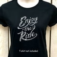 thumbnail image 2 of Enjoy the Ride Iron-on Clear Rhinestone Transfer by JCS Rhinestones, 2 of 4