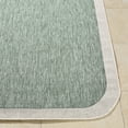 thumbnail image 2 of Livabliss Outdoor Rugs, 5x7 Miami Beach Traditional Medium Green Area Rug for Patio, Porch, Deck, Backyard, Waterproof Indoor Outdoor Carpet (5'3" x 7'), 2 of 7