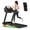 DEEP BLACK, variant on Portable 15% Incline Folding Treadmill for Home, 3.0HP Motor, 400LB Capacity, Walking Pad with Handrails & 3 LED Displays