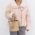 thumbnail image 4 of PU Leather Tassels Pendant for Bag Decoration Fashion Key Holder Women Handbag Accessories for Fashionable Women brown, 4 of 4