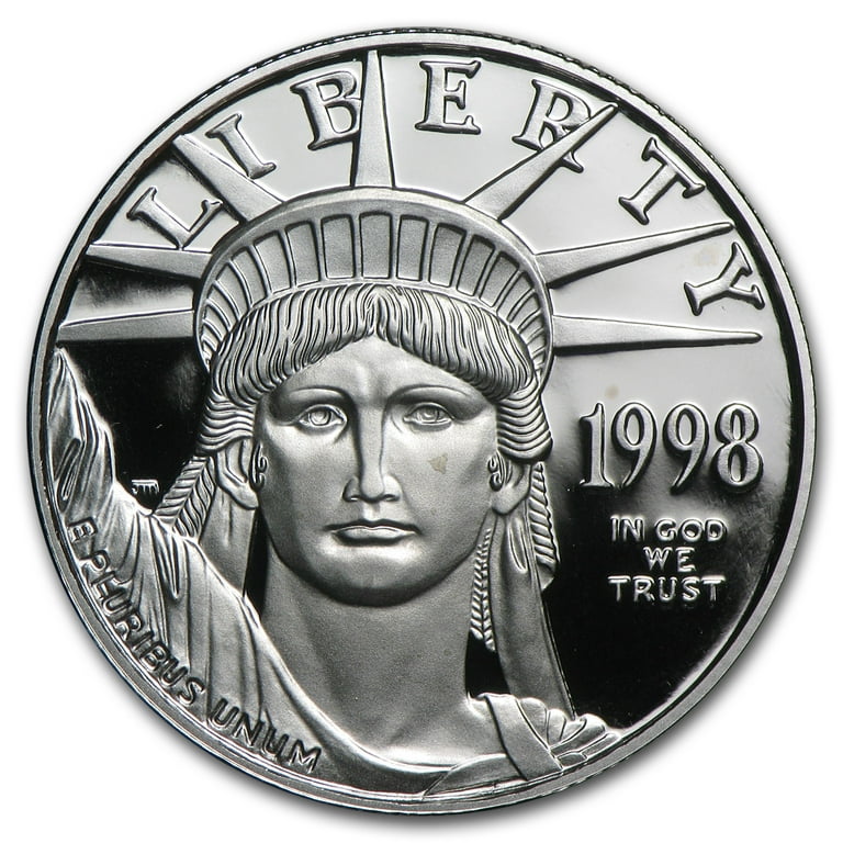 1998 American Eagle Platinum Proof 4枚セット 1998 Platinum