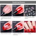 thumbnail image 4 of Nail Sticker Creative DIY Nail Decal Nail Art Decoration for Home Nail Salon, 4 of 8