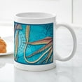 thumbnail image 5 of CafePress - Giant Squid Mug - 11 oz Ceramic Mug - Novelty Coffee Tea Cup, 5 of 6