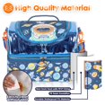thumbnail image 3 of Bolsa Térmica Doble YOYTOO para Niños con Diseño Espacial, 3 of 7