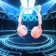 thumbnail image 3 of Auriculares inalámbricos Bluetooth de estilo elegante y lindo con orejas de gato iluminadas de color rosa, 3 of 9