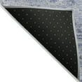 thumbnail image 3 of Addison Rugs Chantille Indoor/Outdoor Traditional Damask Blue Washable Runner Rug, 2'3" x 7'6", 3 of 6