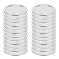 thumbnail image 4 of 24 unids TinPlance Mason Cup Lids Mason Jars Sellado Tarjetas Frascos Accesorios de sellado, 4 of 8