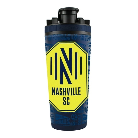 WinCraft Nashville SC 26oz. 4D Stainless Steel Ice Shaker Bottle
