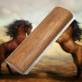thumbnail image 6 of Wooden Handle Horse Shedding Brush Horse Hair Brush Scrapers Pet Hair Removal Tool, 6 of 9