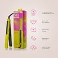 thumbnail image 5 of Almost Famous California Digital Flat Iron, Next-Gen PTC heater, Sparkling tourmaline protects hair, Floating plates, auto-shutoff, Digital Adjustable temperature, Worldwide voltage, Yellow, 5 of 9