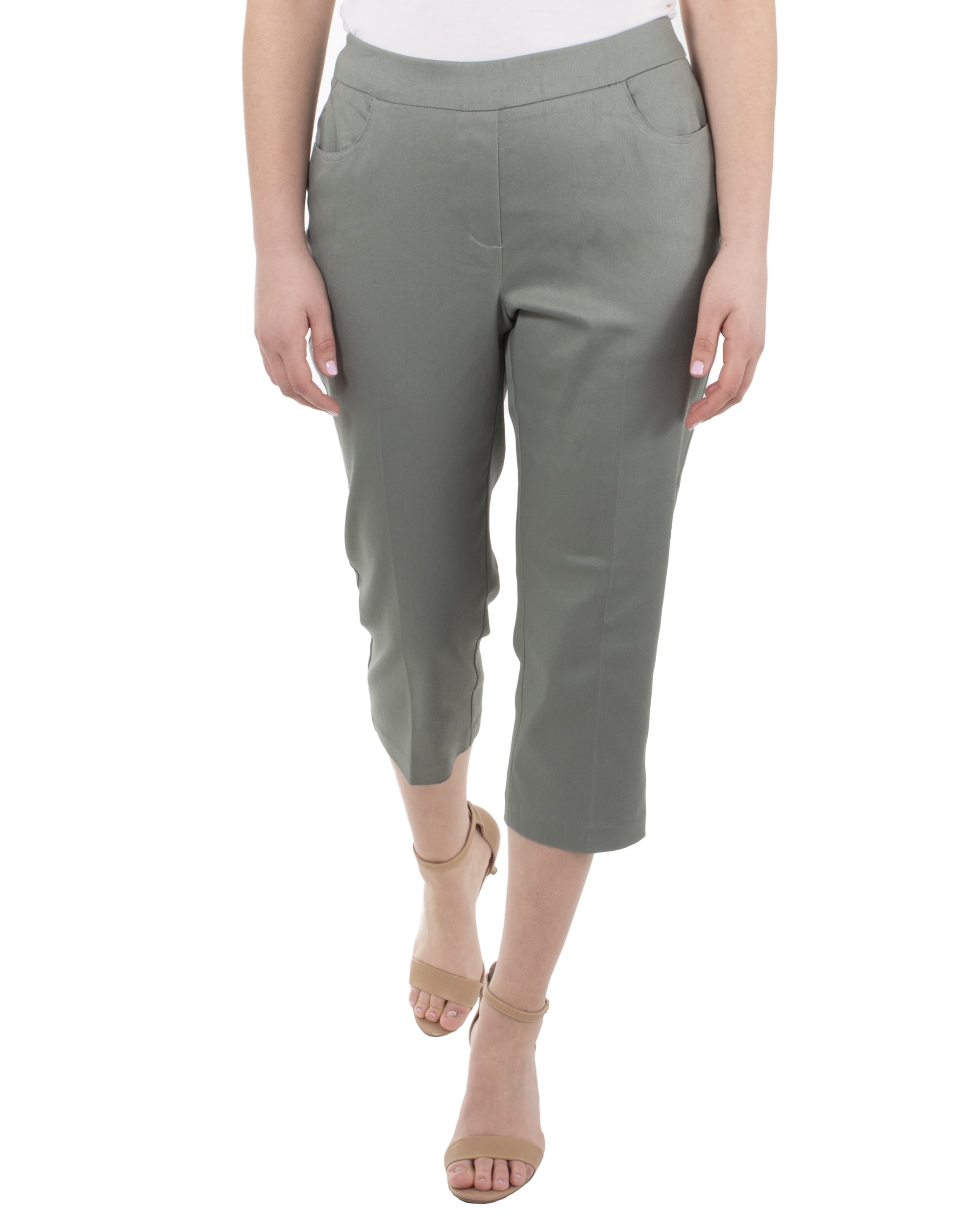 5 Pocket Capri Pants - Walmart.com
