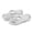 Silver, variant on ibiyuan Women Flip Flops Wedge Thong Sandals for Women Non- Thick Sole Slippers for Women Indoor Breathable Orthopedic Shoes for Women