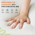thumbnail image 3 of JIOABL Ultra-Soft Bamboo Fiber Mattress Protector, Cooling & Deep Pocket Design, Machine Washable, Queen Size, 3 of 9