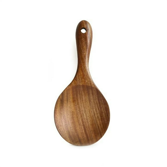 Unpainted Solid Wood Kitchen Tableware Wooden Kitchen Tools Spoon Rice Spoon Spatula