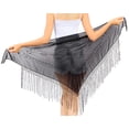 thumbnail image 4 of HAPPY BAY Women's Beachwear Sarong Summer Swimsuit Swim Cover up Short Pool Beach Wraps Skirt Swimwear Coverups Bikini Cover-ups One Size Smokey, Embroidery, 4 of 4