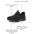 thumbnail image 3 of Skechers Slip on Sneakers for Women Sport Summits Mesh Bungee Closure Athletic Shoes Knit Upper Memory Foam Cushioning Flexible Lightweight Support, 3 of 5
