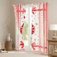 thumbnail image 3 of Feelyou Ladybug Black Out Curtains, Love Heart Bow-tie Curtains Pack of 2 (42x63 Each), 3 of 6