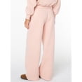 thumbnail image 4 of Celebrity Pink Women's Wide Leg Sweatpants with Wide Elastic Waist, Sizes XS-4X, 4 of 7