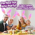 thumbnail image 4 of Bunny Ears 3 Piece Set - Includes Blinking LED Ears, Bowtie, Tail Outfit for Women, Men, Kids - One Size Fits All Headband, 4 of 5